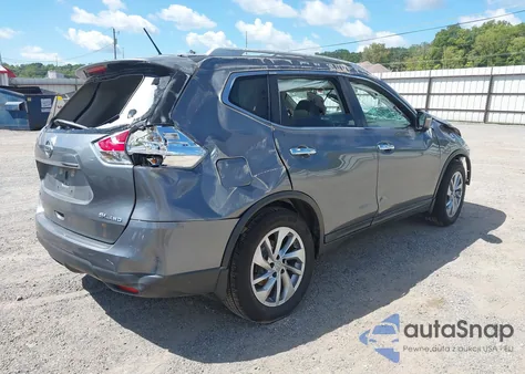 2015 Nissan Rogue Sl from USA, damaged, VIN 5N1AT2MV4FC758813